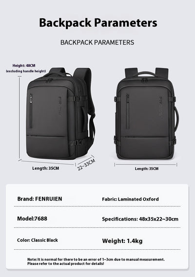 Mochila de Gran Capacidad para Hombre - Viajes y Commuting - Image 3