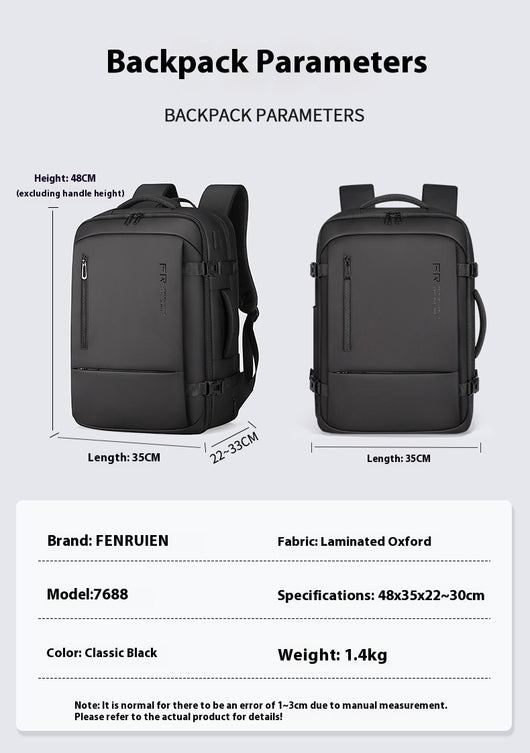 Mochila de Gran Capacidad para Hombre - Viajes y Commuting - Image 3