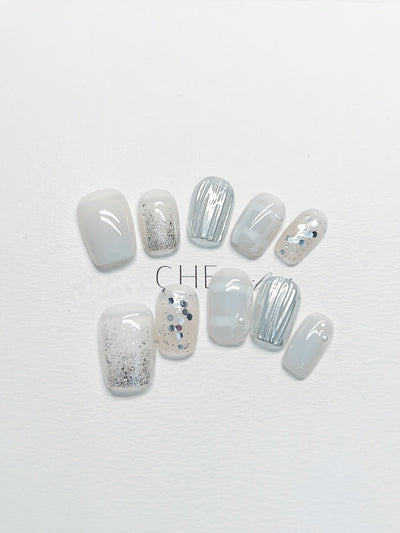 Uñas Postizas Personalizadas de Diseño Corto - Image 10