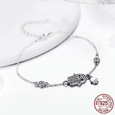 Pulsera Mano de Fátima en Plata para Mujer - Image 7