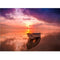 Cuadro de Diamantes 5D - Atardecer en Bote