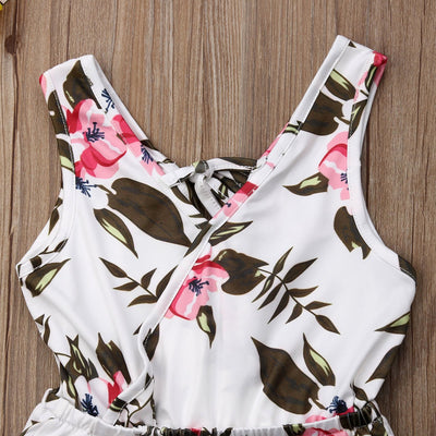Conjunto Floral de Verano para Niñas - Ropa Estampada Fresca - Image 2