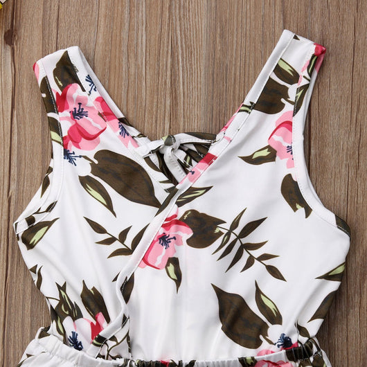 Conjunto Floral de Verano para Niñas - Ropa Estampada Fresca - Image 2