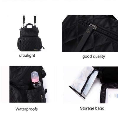Mochila Multifuncional para Mamá con Espacio para Bebé - Image 3