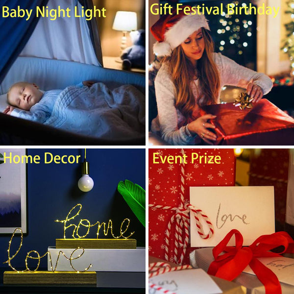 Lámpara 3D de Acrílico con Luz Nocturna LED
