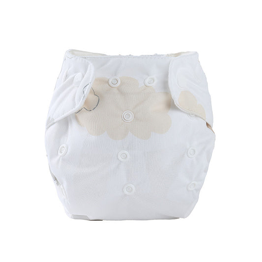 Pañal de Tela Reutilizable con Diseño Infantil - Image 2