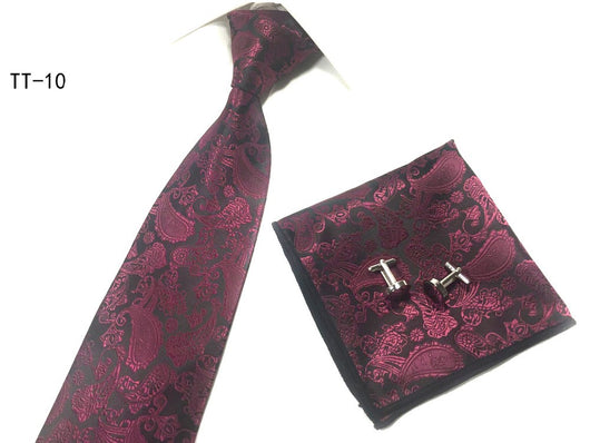 Traje de Tres Piezas con Corbata a Juego - Image 41