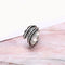 Anillo de Pluma Vintage