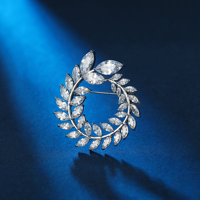 Broche Redondo de Sauce con Temperamento Europeo y Americano - Image 10