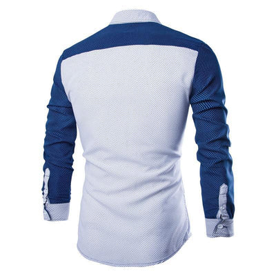 Camisa Estampado Puntos para Hombre - Image 4