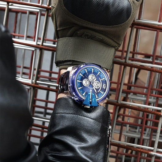 Reloj de Cuarzo Impermeable Unisex con Correa de Plástico - Image 6