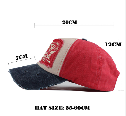 Gorra de Béisbol de Algodón Multicolor Hip Hop para Hombre y Mujer - Image 5