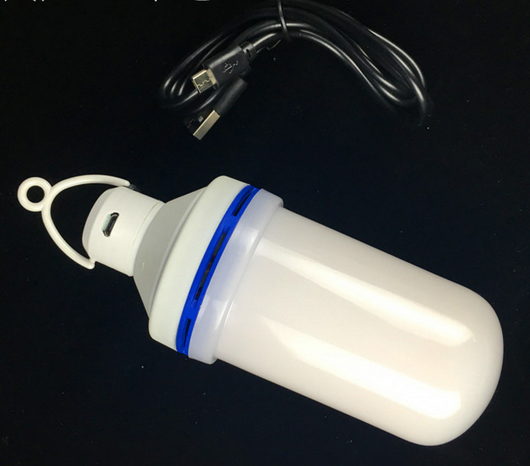 Bombilla LED con Efecto Llama Dinámico - Base E26 USB Emergencia - Image 3