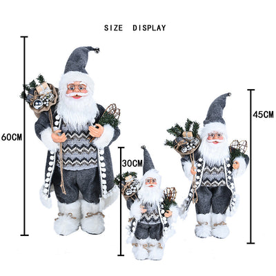 Adornos Navideños Papá Noel Modernos y Elegantes - Image 17