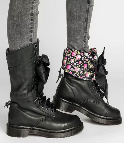 Botas de Invierno para Mujer con Tiras Cruzadas y Tacón Bajo - Image 3