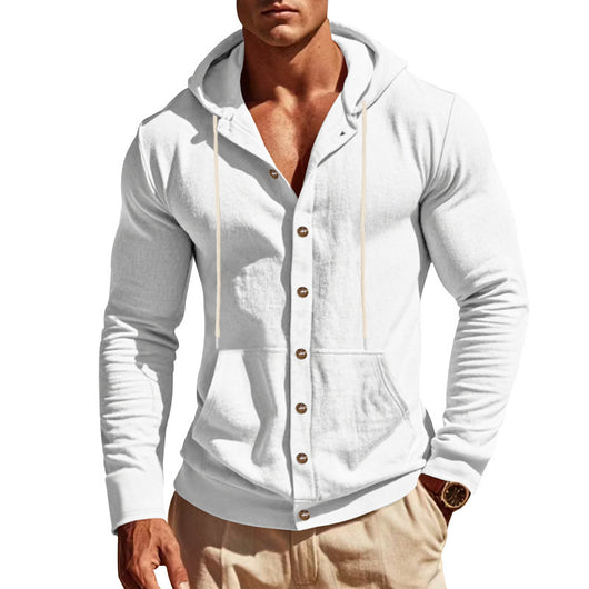 Camisa Suelta Americana Primavera Otoño para Hombre - Image 6