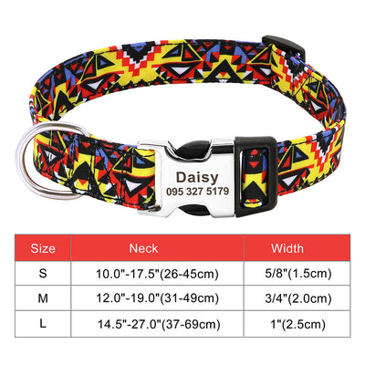 Collar Ajustable para Perros y Gatos con Placa de Identificación Personalizada - Image 12