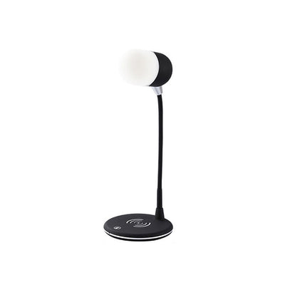 Lámpara Nocturna 3 en 1 con Cargador Inalámbrico y Parlante Bluetooth - Image 4