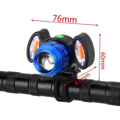 Luz Frontal para Bicicleta USB Recargable 4 Modos Impermeable - Image 5