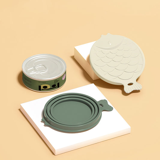 Tapa de silicona hermética para latas de mascotas