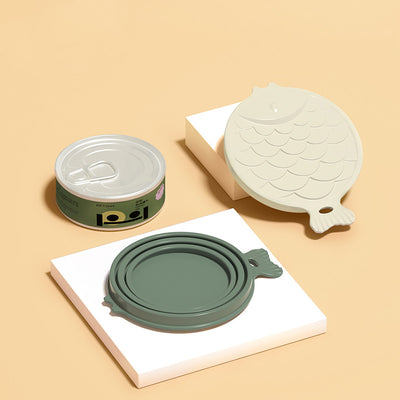 Tapa de silicona hermética para latas de mascotas