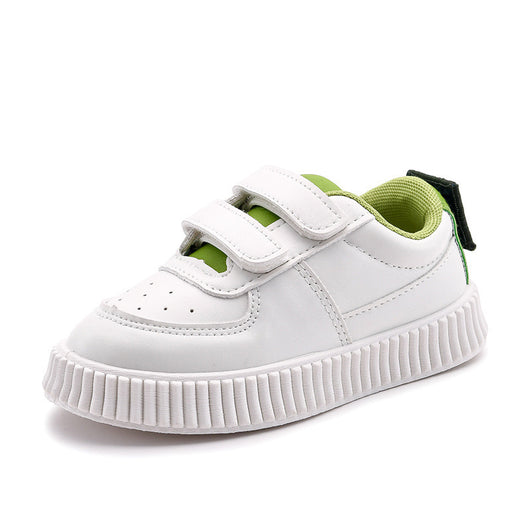 Tenis Blancos Infantiles con Velcro - Image 24