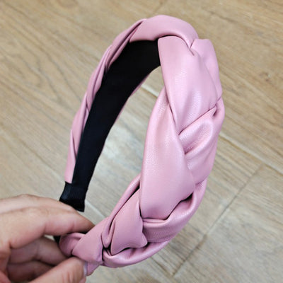 Diadema de Cuero Trenzado Estilo Europeo y Americano - Image 14