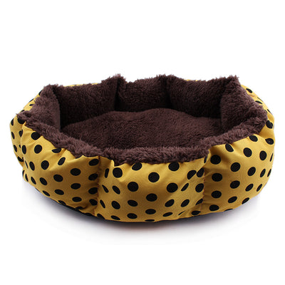 Casa Octagonal para Perros con Diseño Removible de Lunares - Image 3