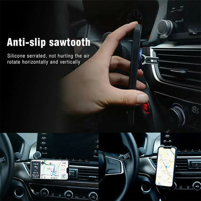 Soporte Giratorio Universal para Celular en Rejilla de Aire del Auto - Image 6