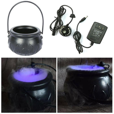 Máquina de Humo LED para Caldero de Bruja con Humidificador y Luces de Color Cambiante - Image 10