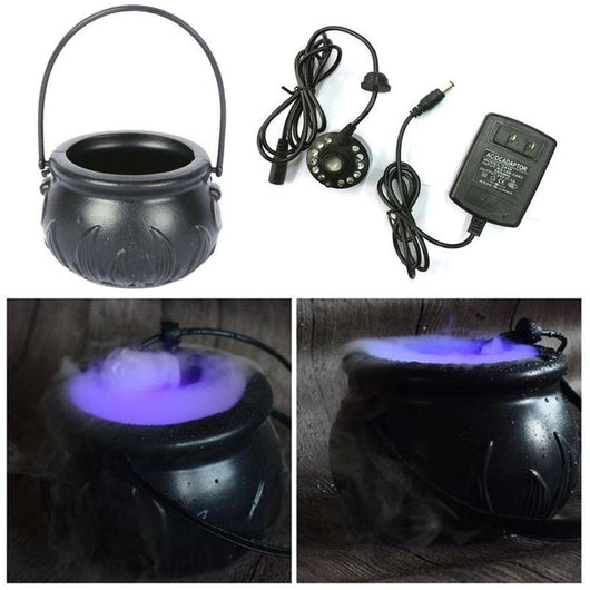 Máquina de Humo LED para Caldero de Bruja con Humidificador y Luces de Color Cambiante - Image 10