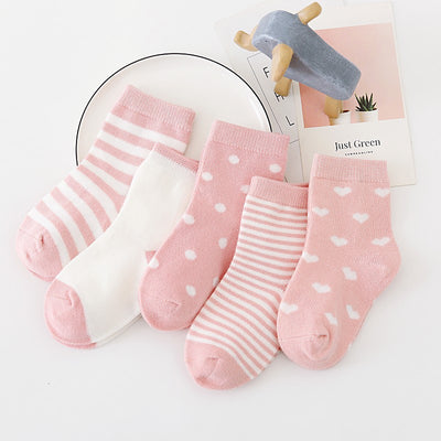 Calcetines de Algodón a Media Caña para Niños y Niñas - Image 3