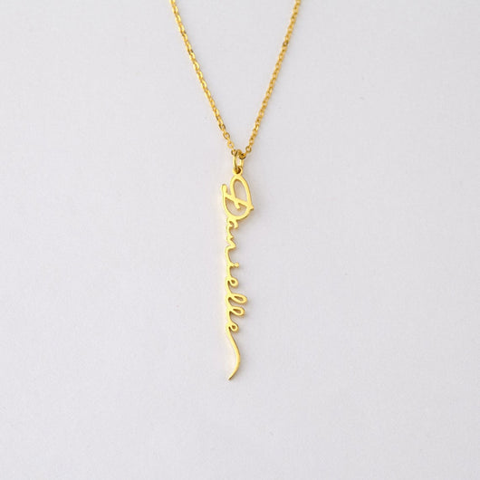 Collar Personalizado con Firma de Acero Inoxidable para Mujer - Image 10