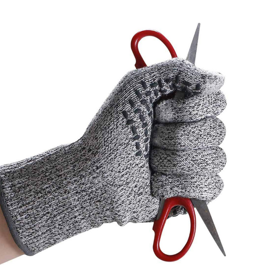 Guantes de Trabajo Táctiles Resistentes a Cortes con Tres Dedos - Image 2