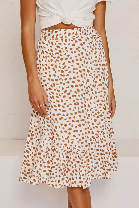 Falda Estampado Leopardo para Mujer - Image 3