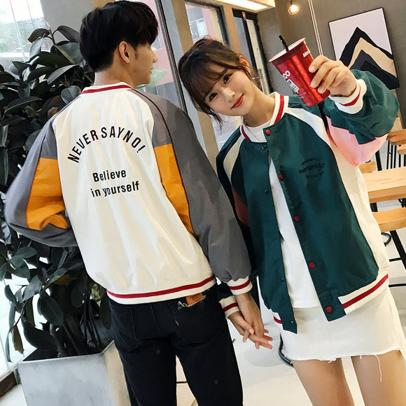 Chaqueta Estilo Hong Kong Oversized - Uniforme Béisbol Juvenil Hombre