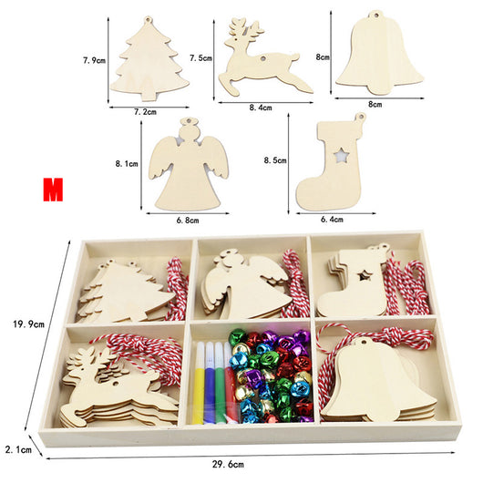 Adorno Navideño de Árbol en Madera Rústica - Image 30