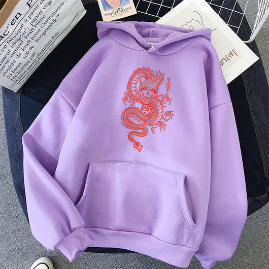Sudadera con Estampado de Dragón Chino - Image 3