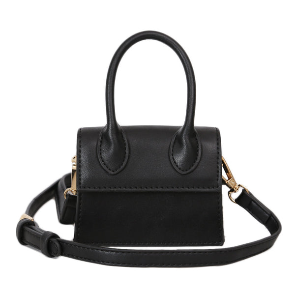 Bolso Mensajero Coreano PU Retro Minimalista - Estilo Universitario
