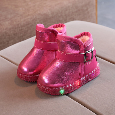 Botas de Nieve para Bebé con Luces LED y Forro de Algodón Suave - Image 23