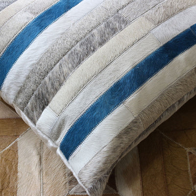 Almohada de Cuero Genuino con Costura Artesanal - Image 5