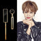Aretes de Plata Esterlina 925 con Borlas Largas Elegantes