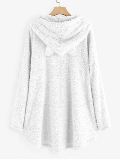 Suéter Bordado con Capucha para Otoño e Invierno - Image 5