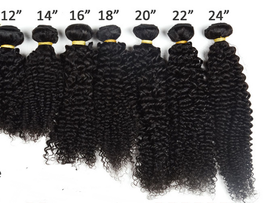 Peluca de Cabello Humano Rizado Ondulado Estilo Cortina