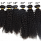 Peluca de Cabello Humano Rizado Ondulado Estilo Cortina