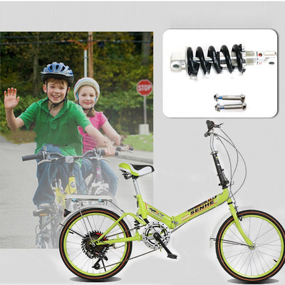 Bicicleta Plegable con Suspensión de Resorte - Diseño Soft Tail - Image 3