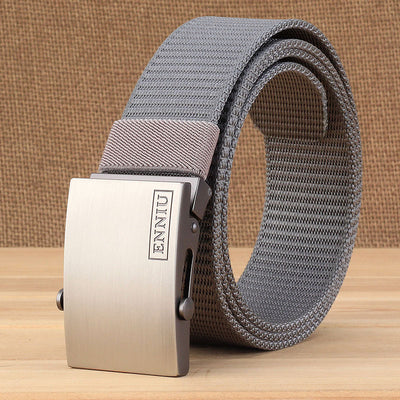 Cinturón de Lona para Hombre con Hebilla Suave - Image 9
