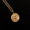Bohemia Portrait Alloy Dorado Coin Pendant 3style