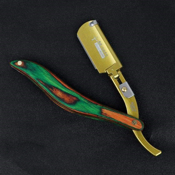Navaja de Afeitar Vintage Acero Inoxidable para Barbería Profesional - Image 10