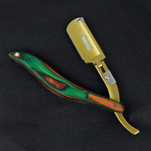 Navaja de Afeitar Vintage Acero Inoxidable para Barbería Profesional - Image 10